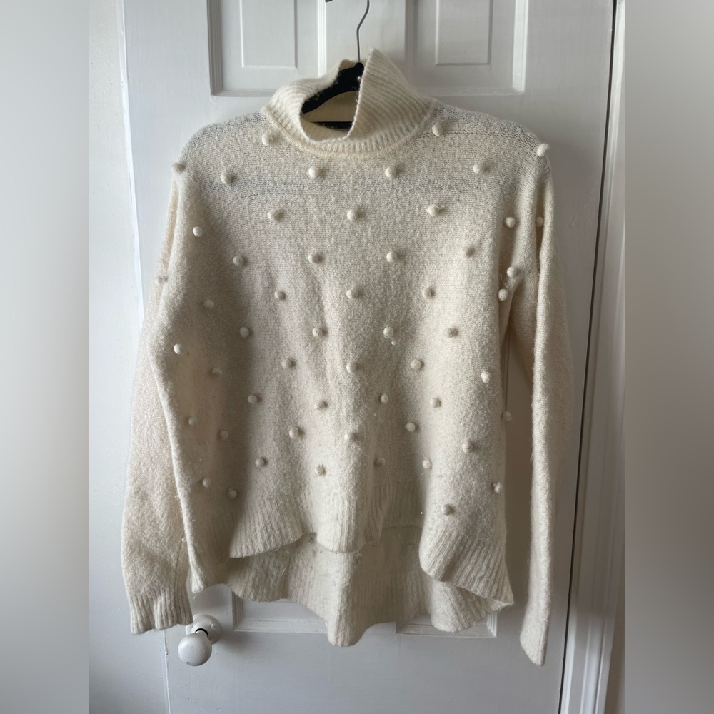 Madewell Polka Dot Sweater